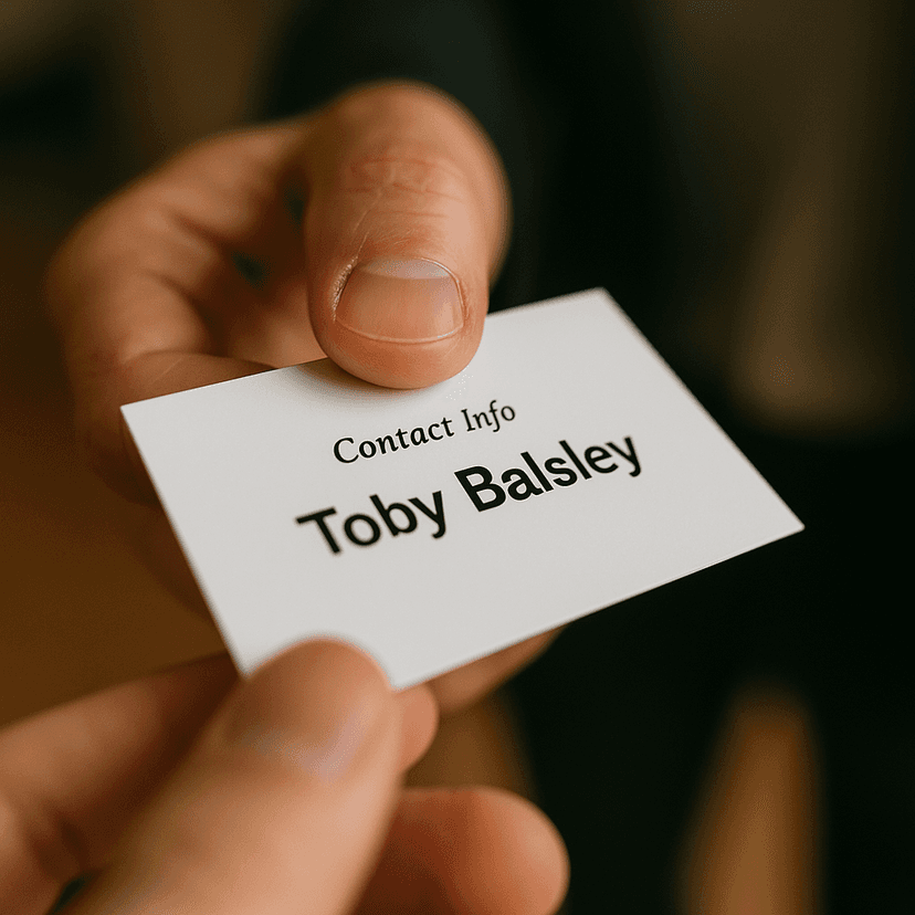 Toby Balsley Contact Information